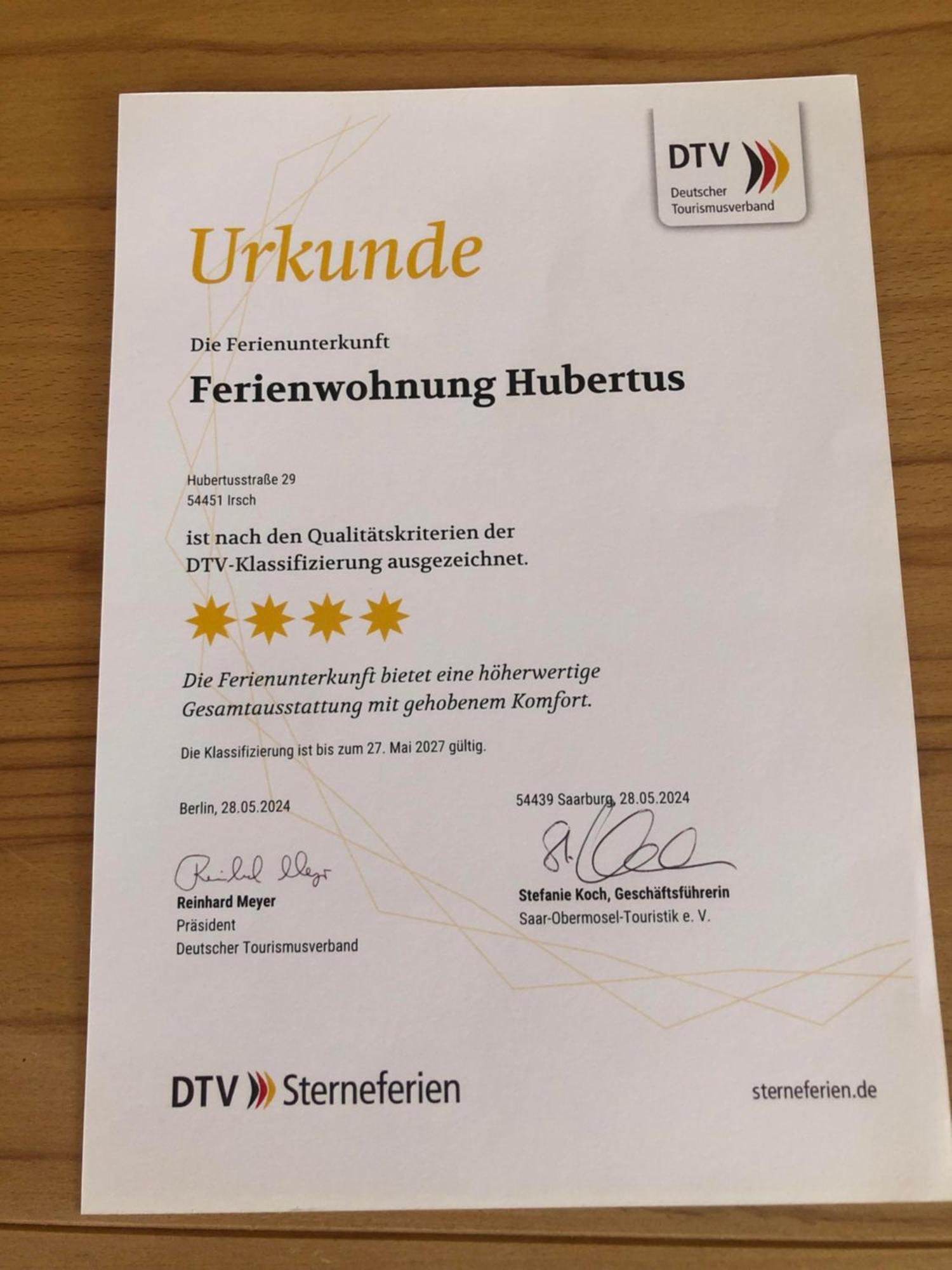 Ferienwohnung Hubertus Irsch Kültér fotó